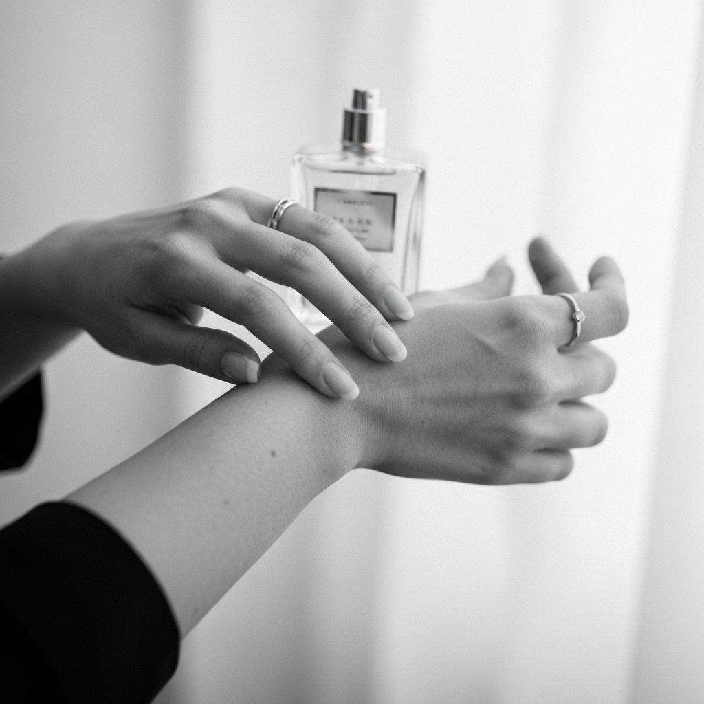 Perfume application technique